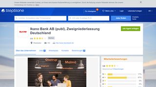 
                            9. Ihre Karriere bei Ikano Bank AB (publ), Zweigniederlassung ...