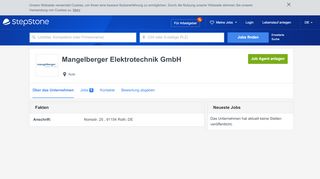 
                            8. Ihre Karriere bei Mangelberger Elektrotechnik GmbH | StepStone