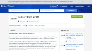 
                            9. Ihre Karriere bei mediserv Bank GmbH | StepStone