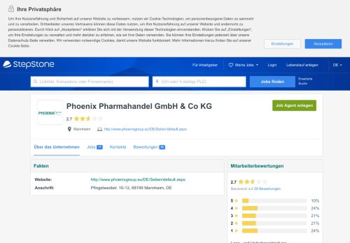 
                            8. Ihre Karriere bei Phoenix Pharmahandel GmbH & Co KG | StepStone