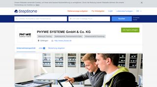 
                            10. Ihre Karriere bei PHYWE SYSTEME GmbH & Co. KG | StepStone