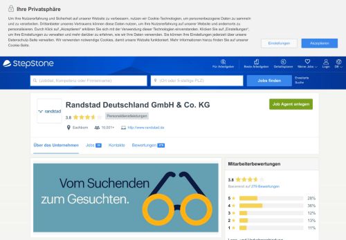 
                            10. Ihre Karriere bei Randstad Deutschland GmbH & Co. KG | StepStone