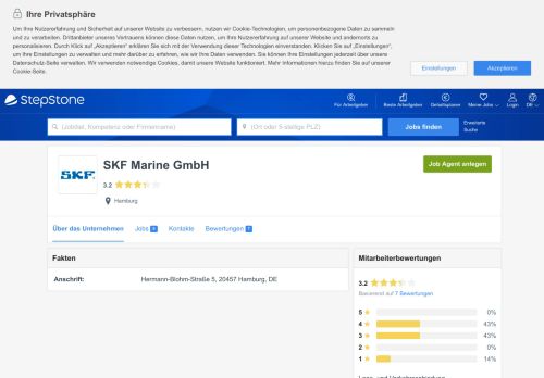 
                            3. Ihre Karriere bei SKF Marine GmbH | StepStone
