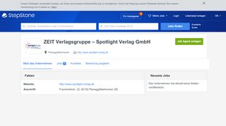 
                            12. Ihre Karriere bei Spotlight Verlag GmbH | StepStone