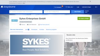 
                            9. Ihre Karriere bei Sykes Enterprises GmbH | StepStone