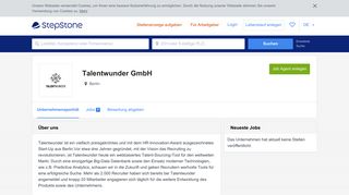 
                            7. Ihre Karriere bei Talentwunder GmbH | StepStone