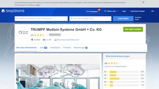 
                            6. Ihre Karriere bei TRUMPF Medizin Systeme GmbH + Co. KG | StepStone