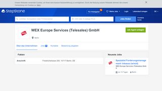 
                            10. Ihre Karriere bei WEX Europe Services GmbH Berlin | StepStone