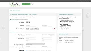 
                            4. Ihre kostenlose Kundenanmeldung - Sucello