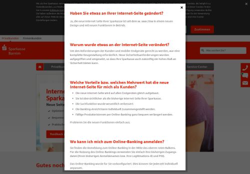 
                            5. Ihre Sparkasse online – Neue Seiten entdecken – Sparkasse Barnim