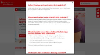 
                            12. Ihre Sparkasse online – Neue Seiten entdecken – Stadtsparkasse ...