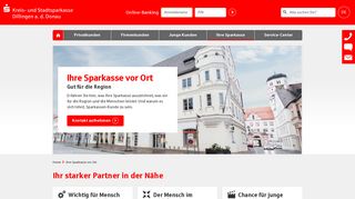 
                            8. Ihre Sparkasse vor Ort | Kreis- und Stadtsparkasse Dillingen a. d. Donau