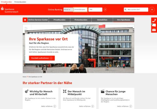 
                            9. Ihre Sparkasse vor Ort | Sparkasse Gummersbach