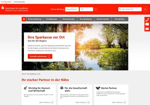 
                            12. Ihre Sparkasse vor Ort | Sparkasse im Landkreis ... - Sparkasse Nea