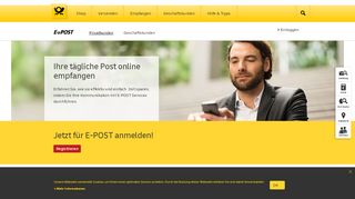 
                            1. Ihre tägliche Post online empfangen | Deutsche Post | E-POST
