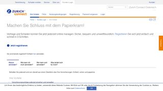 
                            3. Ihre Vorteile - Kunden-Login - Zurich Connect
