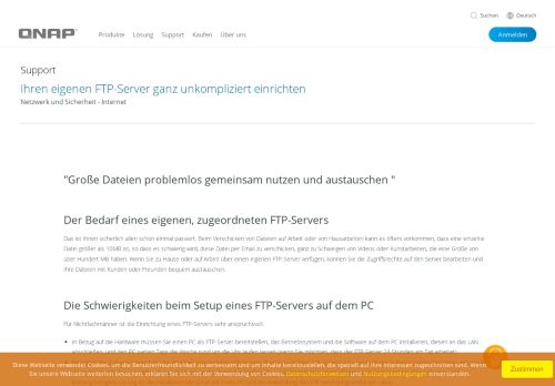 
                            2. Ihren eigenen FTP-Server ganz unkompliziert einrichten - QNAP