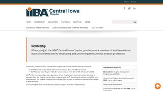 
                            6. IIBA CIC - Membership - IIBA Central Iowa Chapter