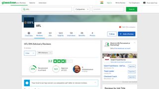 
                            11. IIFL RM-Advisory Reviews | Glassdoor.co.in