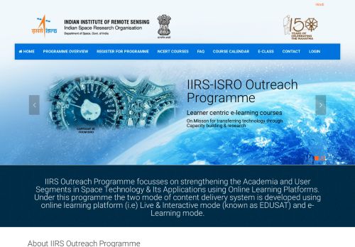 
                            4. IIRS-ISRO Outreach Programme