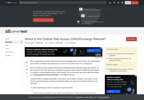 
                            10. iis - Where to find Outlook Web Access (OWA)/Exchange Webmail ...