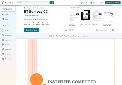 
                            13. IIT Bombay CC | Antivirus Software | File Transfer Protocol - Scribd