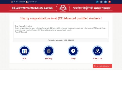 
                            8. IIT Dharwad