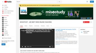 
                            13. IIT-JEE NEET CBSE ONLINE COACHING - YouTube