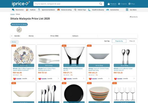 
                            13. Iittala Online Store | The best prices online in Malaysia | iPrice
