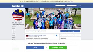 
                            7. IIUM Information Technology Division - Posts | Facebook