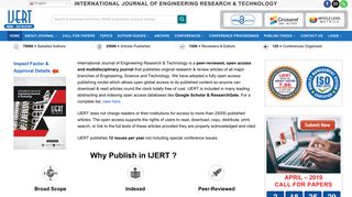 
                            4. IJERT – International Journal of Engineering Research & Technology