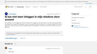 
                            7. Ik kan niet meer inloggen in mijn windows store account ...