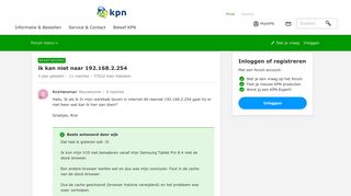 
                            13. ik kan niet naar 192.168.2.254 | KPN Community - KPN Forum