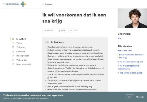 
                            10. Ik wil voorkomen dat ik een soa krijg | Thuisarts