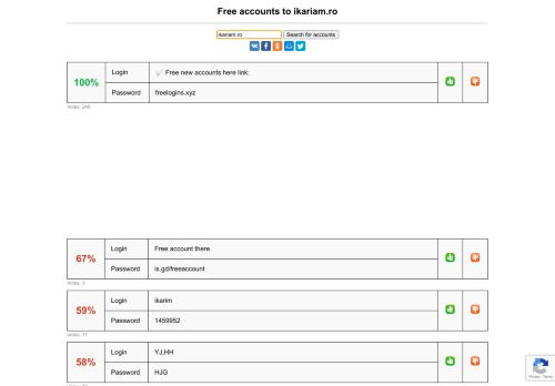 
                            7. ikariam.ro - free accounts, logins and passwords