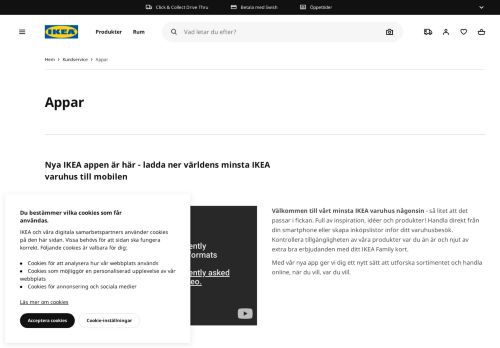 
                            4. IKEA appar i din smartphone - IKEA