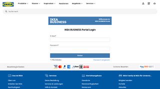 
                            13. IKEA BUSINESS Login