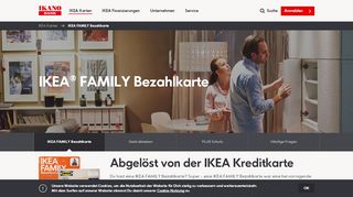 
                            9. IKEA FAMILY Bezahlkarte mit allen IKEA FAMILY Vorteilen | Ikano Bank