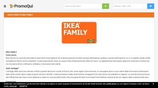 
                            7. Ikea Family carta fedeltà, catalogo premi e raccolta punti - PromoQui