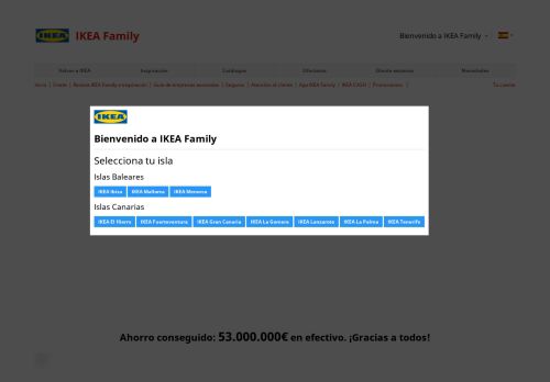 
                            7. IKEA FAMILY - Inicio