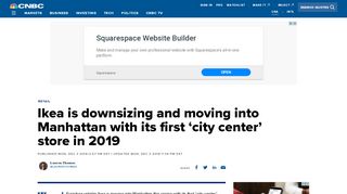 
                            11. Ikea moves into Manhattan with its first 'city center' store in 2019