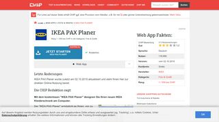 
                            4. IKEA PAX Planer - Web-App - CHIP