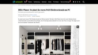 
                            5. IKEA-Planungstools: So entsteht euer PAX-Kleiderschrank am PC ...