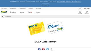 
                            1. IKEA Zahlkarten für Privat- & Geschäftskunden - IKEA