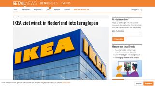 
                            9. IKEA ziet winst in Nederland iets teruglopen - RetailNews.nl