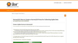 
                            7. IkeGPS | Survey123: How to Create a Survey123 For...