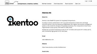 
                            8. iKentoo AG - Impact Hub Zurich