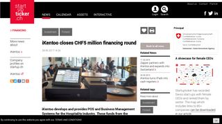 
                            6. iKentoo closes CHF5 million financing round Startupticker.ch | The ...