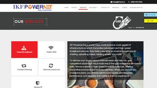 
                            2. IKF Powernet | Services