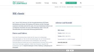 
                            12. ▷ IKK classic - Adresse & Kontakt - Zentrale in Dresden